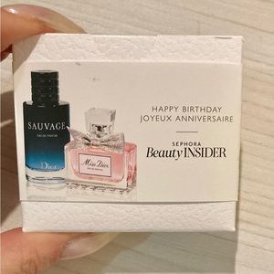 Miss Dior and Sauvage eau de parfum minis